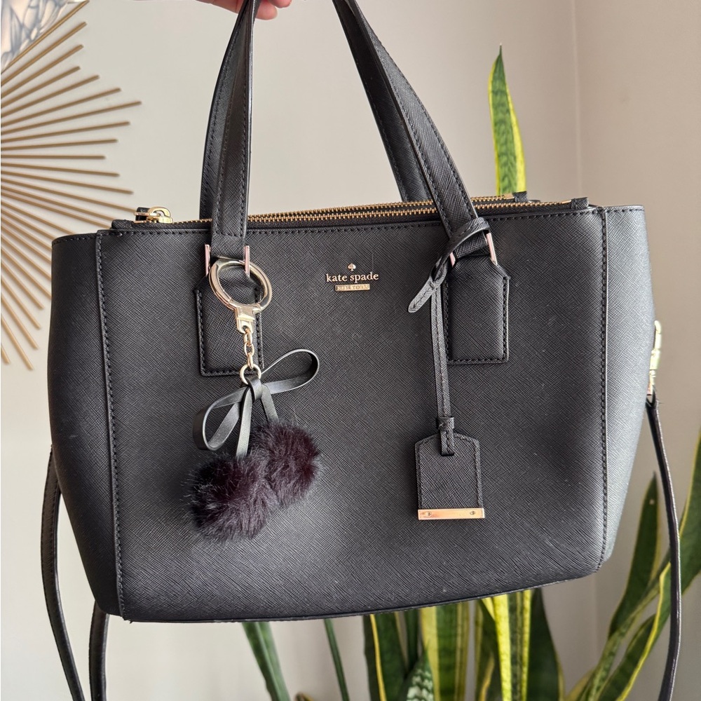 Kate Spade Black Saffiano Leather Bag